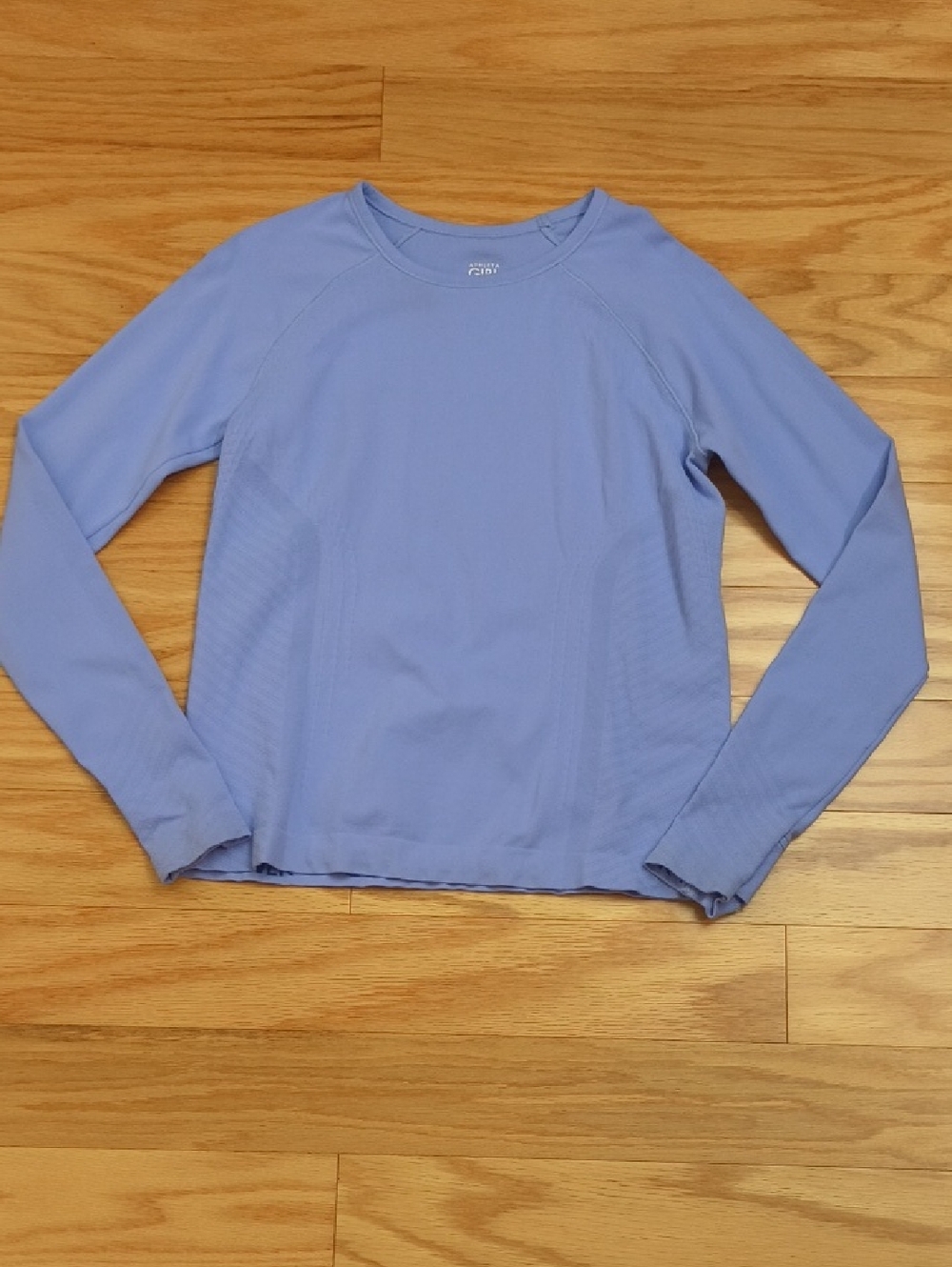 Athleta Girl Power Up Sport Long Sleeve Top Size M 8/10 GU